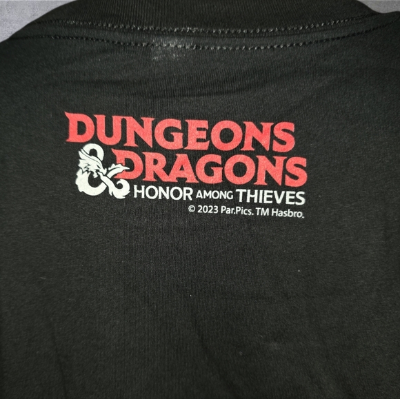 Dungeons & Dragons: NEW Honor Among Thieves Steel Ampersand Movie Merch tee XL - Picture 4 of 5
